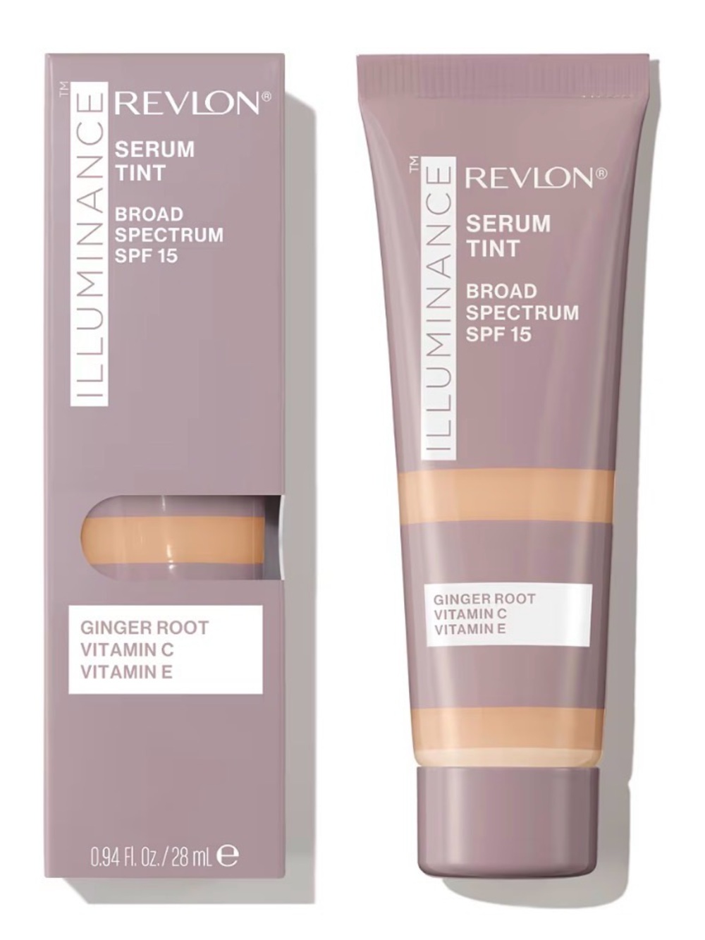 Revlon Illuminance Tinted Serum,Triple Hyaluronic Acid,SPF 15, 317 Tan Sand
